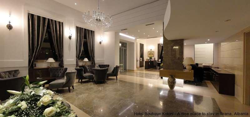 Boutique Hotel Kotoni Тирана Интерьер фото